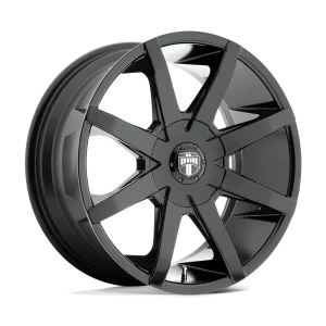DUB – S110 PUSH – Black – 20″x8.5″ 25mm – All weather Wheels – S110208597+25